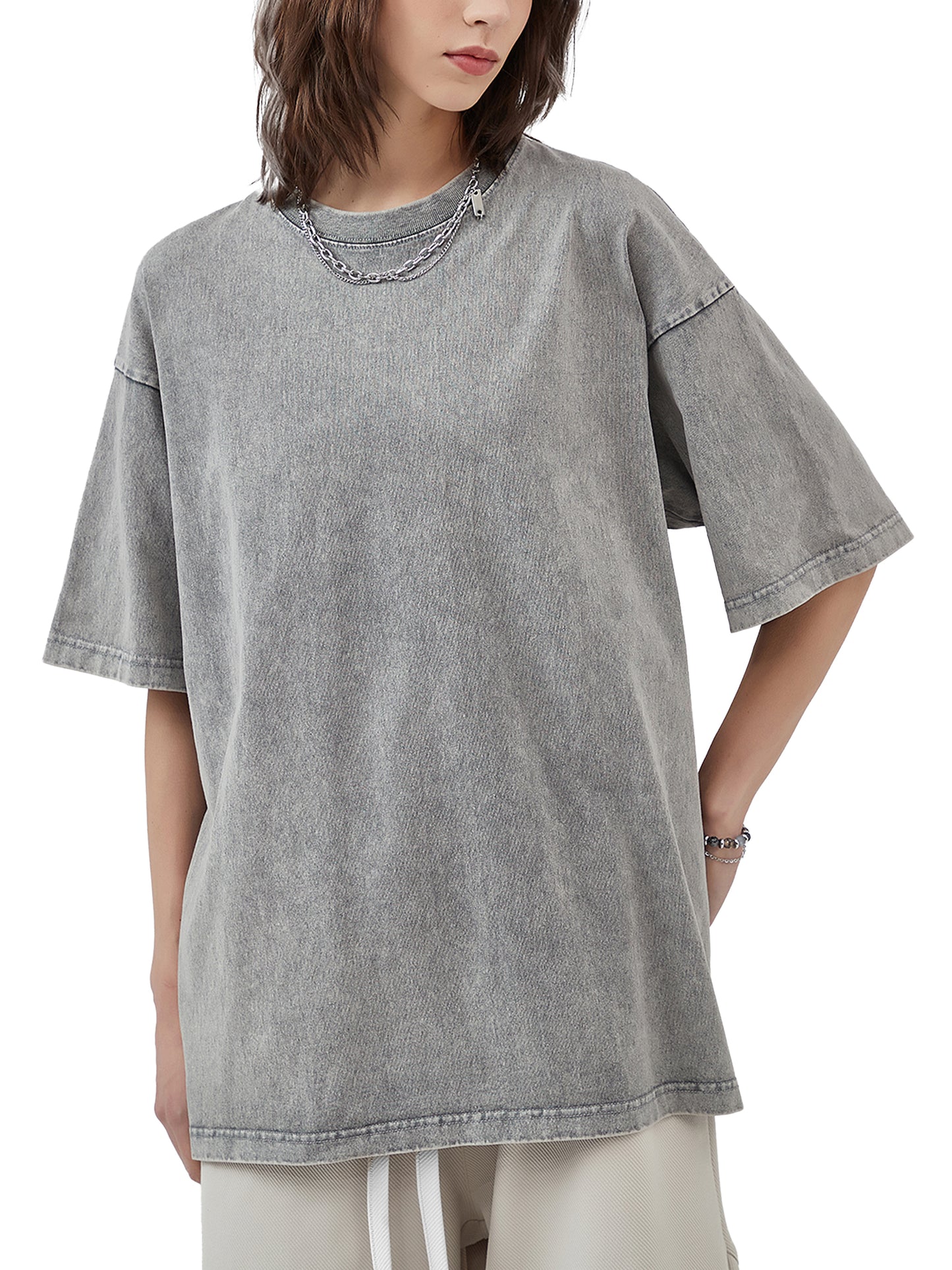 Viva Zapata - Acid Wash Oversize Tee