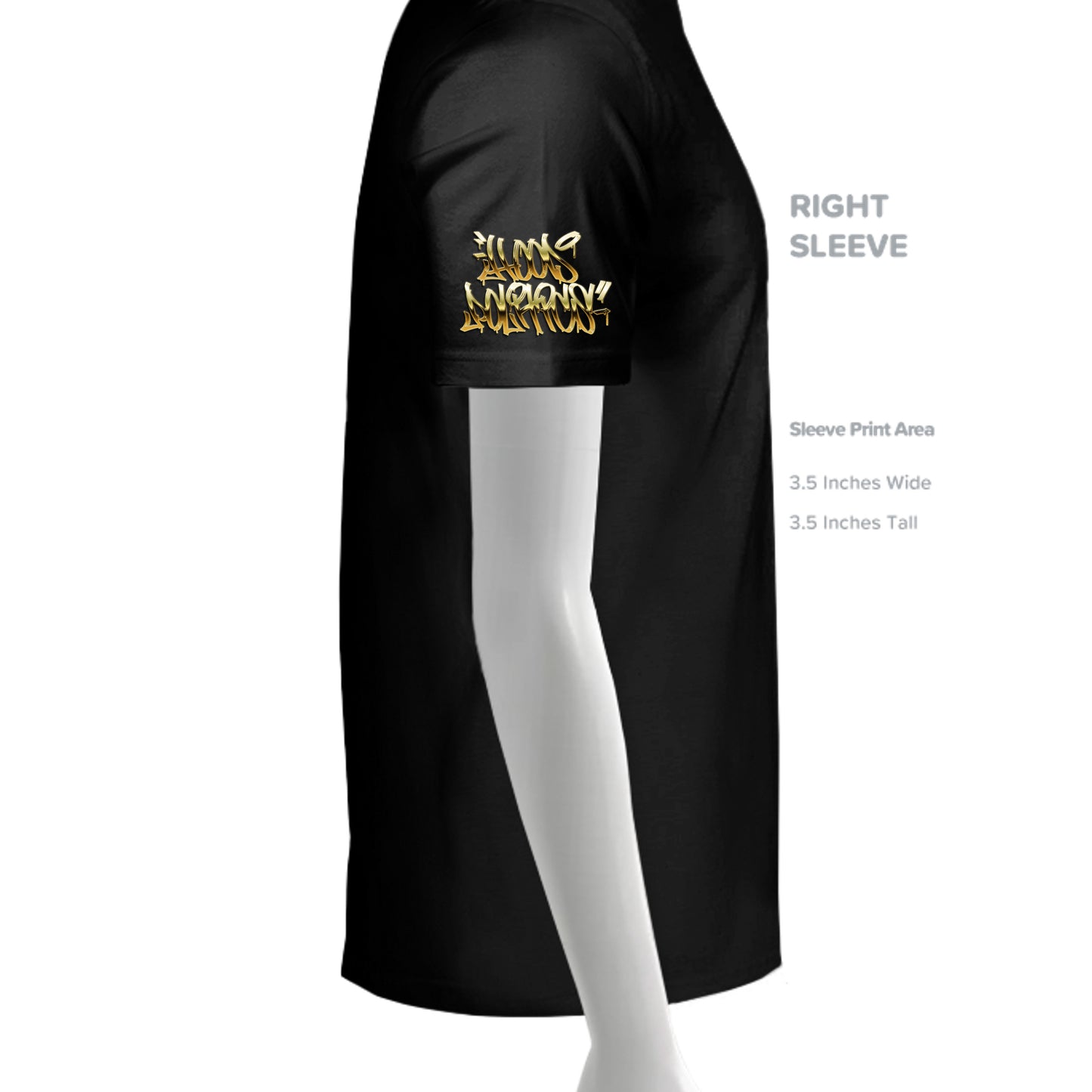 BLACK - 3001C - SLEEVE_RIGHT