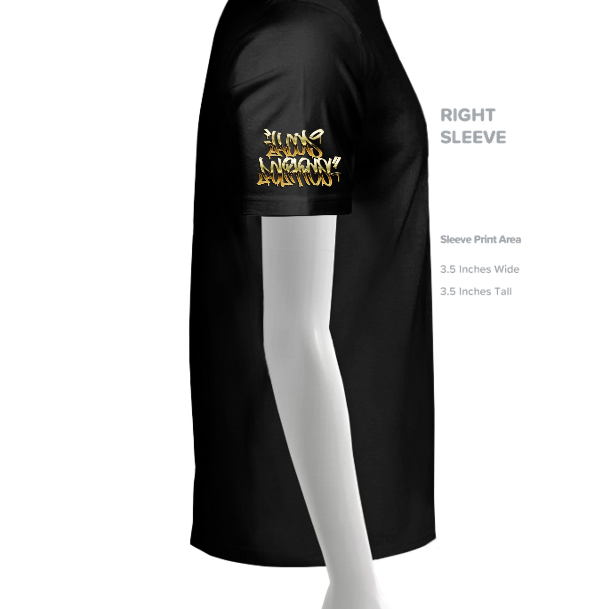 BLACK - 3001C - SLEEVE_RIGHT